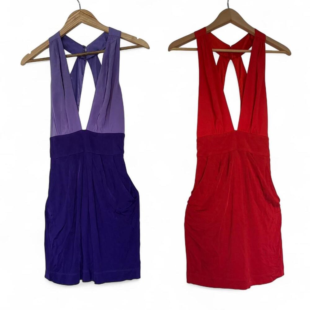 Vintage Bebe Plunge Dresses